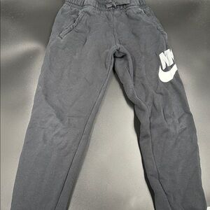 Nike Black Joggers with White Logo